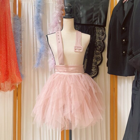 Babydoll Tutu Skirt x Baby Pink - Picture 3 of 4